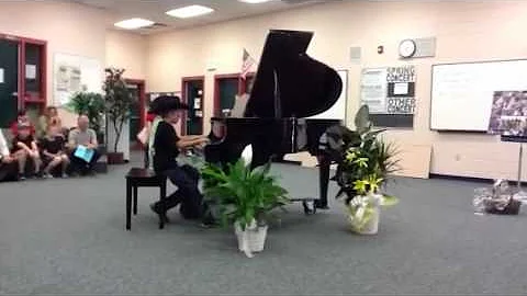 Dominic Larkin and Jonah Layton perform The Midnig...