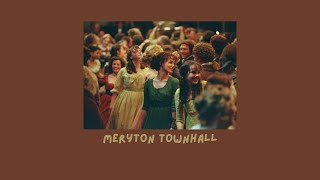 meryton townhall from pride and prejudice soundtrack (slowed + reverb)
