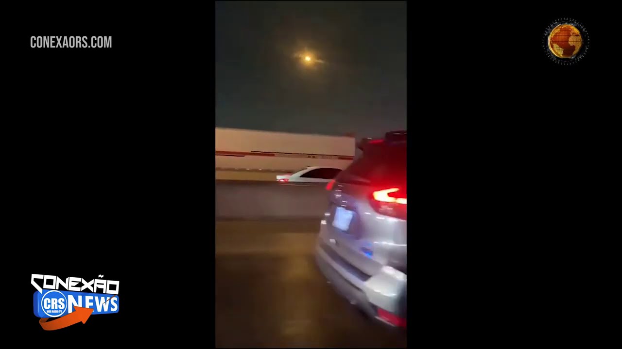 Vídeo do momento exato do acidente Engavetamento no Texas envolveu cerca de 100 carros