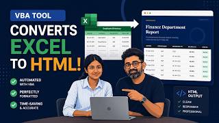 This VBA Tool Converts Excel to HTML!