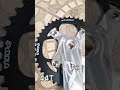 44T NEW  GIR CRANK EXODUS  SINGLE SPEED 44T 170mm ARM SILVER #partsepeda #alatsepeda