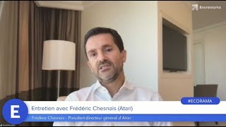 Frédéric Chesnais (PDG d'Atari) : 