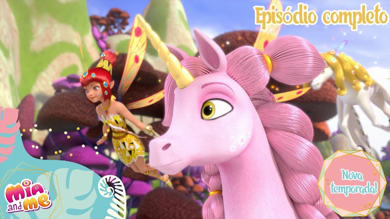 🦄NOVO TEMPORADA 4 🌈No ritmo🌸 | Episódio 9 completo | Mia and me