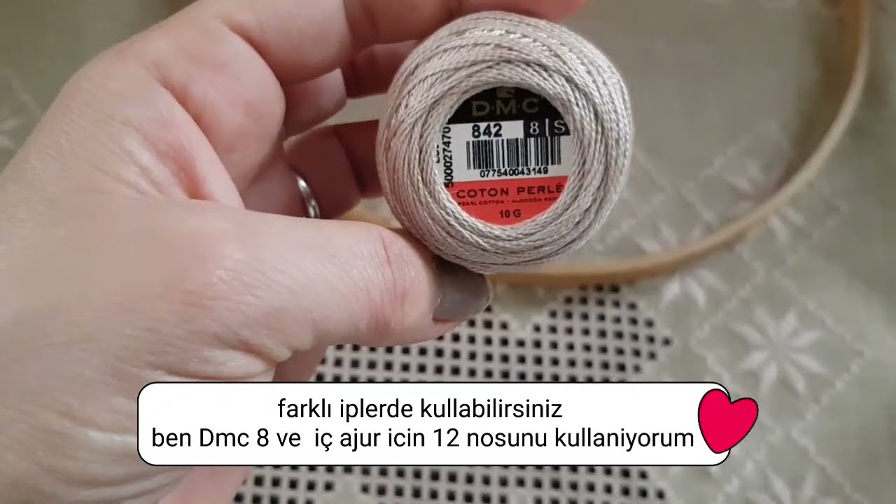 HARDANGER İŞİ NASIL YAPILIR             👉SIFIRDAN BAŞLIYORUZ DERS 1👈#selma_ile_hardanger_ogreniyoruz