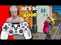 i used controller and spectated the sweatiest players ever... (unreal)