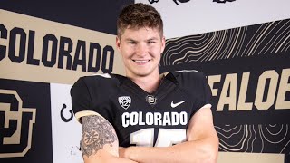 Colorado Football Kicker Jace Feely is a DAWG