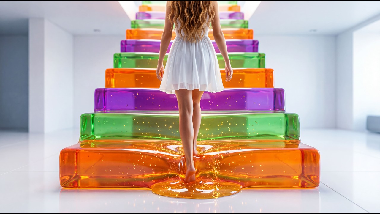 Which Dream Staircase Would You Take? ☁️✨ | Ultimate Oddly Satisfying AI ASMR