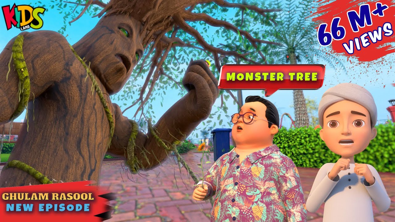 Monster Tree  Ghulam Rasool Cartoon Series   3D Animation  Urdu Cartoon