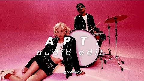 apt. - rosé & bruno mars [edit audio] (best part)