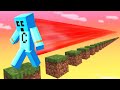 Minecraft but I Travel 1,000,000 Blocks