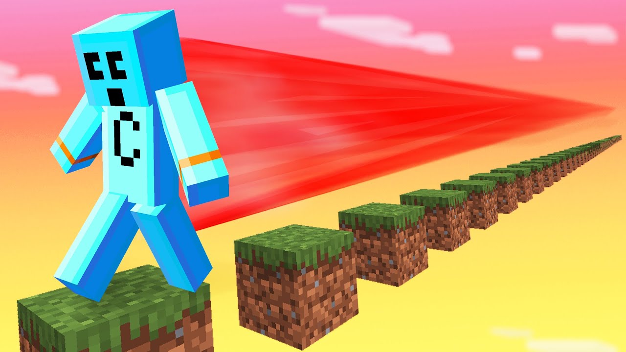 Minecraft but I Travel 1,000,000 Blocks