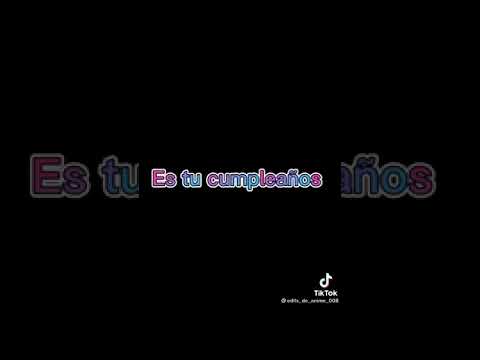 Feliz cumple años