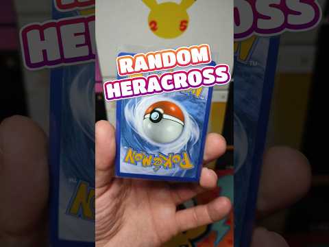 CARTA RANDOM 214: HERACROSS #pokemon #pokemontcg #cartaspokemon #pokemoncards #heracross