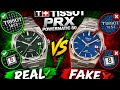 Tissot PRX Powermatic 80 - Real Vs Fake comparison #tissot #tissotprx #powermatic80 #replica #fake