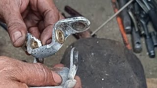 How to replace door hinges bushing Isuzu crosswind