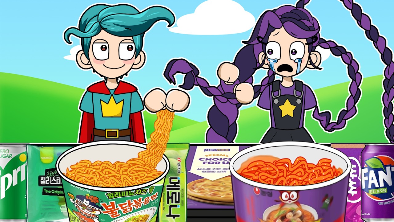 SAVED by The RORY REDCAPE...| Poppy Playtime Chapter 5 | Convenience Store MUKBANG Animation | ASMR