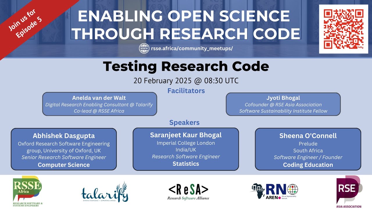 Enabling open science through research code - Episode 5 - YouTube