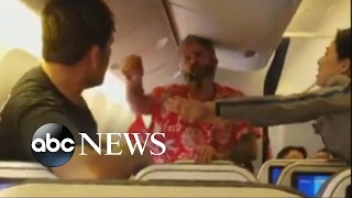 Major brawl erupts inside the cabin of passenger plane