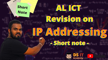 Revision on IP Addressing in Networks AL ICT || Revision - Short Note Series
