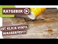 Ist Klick-Vinyl Wasserdicht und im Badezimmer einsetzbar?