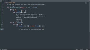 Leetcode 277. Find the Celebrity in Python | Python Leetcode | Python Coding Tutorial | Python ASMR