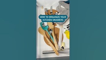 Here’s the best way to keep your kitchen drawers organized ✨