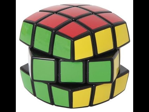 Распаковка Головоломка V-Cube Кубик Рубика 3х3 V3b-BL Черный Круглый из ...