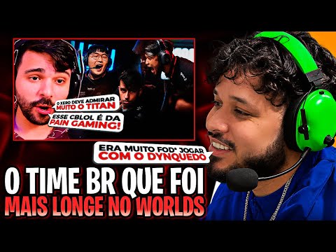 QUANDO A PAIN GAMING ESTAVA A UM PASSO DO WORLDS - TitaN reagindo ao Na Escuta com Minerva