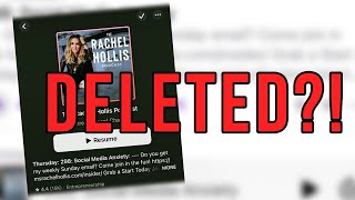 Rachel Hollis DELETED THIS podcast