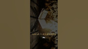 سوره الزمر ايه 47 للقارئ اسلام صبحي #قرآن #قران_كريم