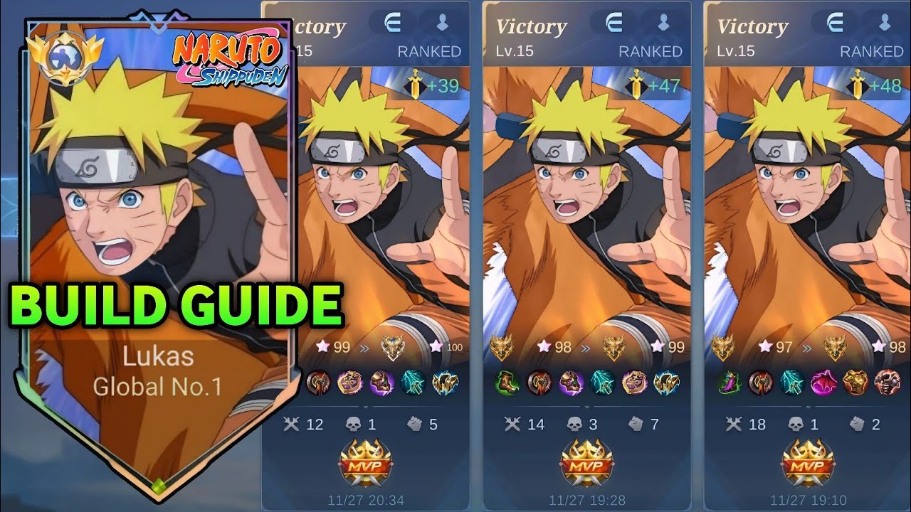 LUKAS 3 DAMAGE ITEMS THAT YOU MUST PRIORITIZE TO WIN IN HIGH RANK!! (must try!)