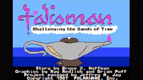 Talisman walkthrough/longplay (Apple II - Polarware)