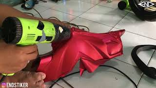 Cara pasang skotlet di batok/kepala motor beat
