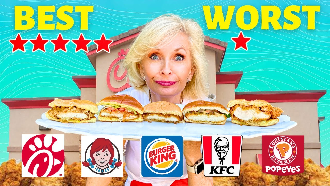 Ranking The Best Fast Food Chicken Sandwiches YouTube Ranking The Best Fast Food Chicken Sandwiches YouTube