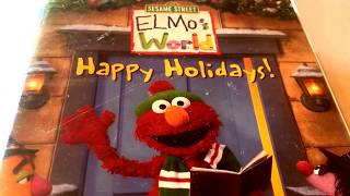 Sesame Street * Elmo's World * Happy Holidays! * VHS Movie Collection