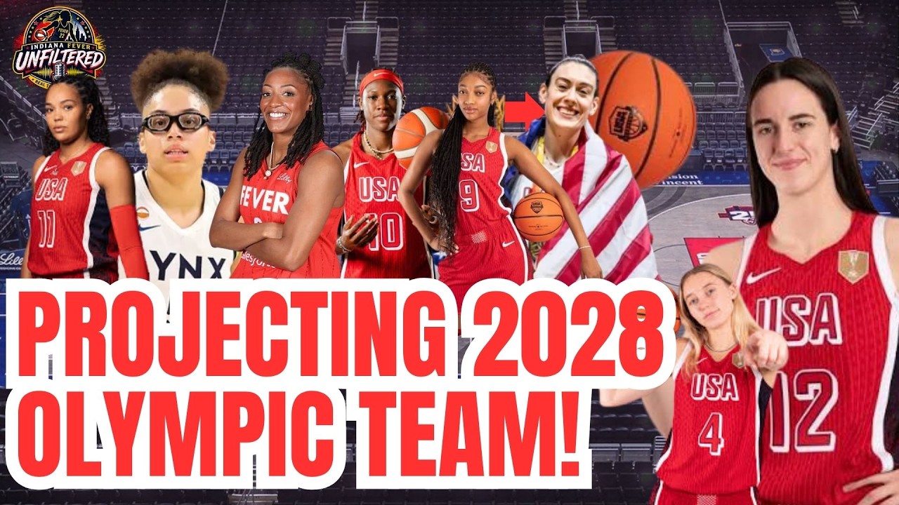 Projecting 2028 Team USA Olympics Roster! Caitlin Clark, Paige Beuckers & Angel Reese LEAD the Way!