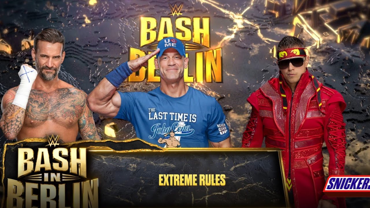 NO RULES. NO MERCY! Cena vs Punk vs Miz – Extreme Rules Match 🔥🔥🔥
