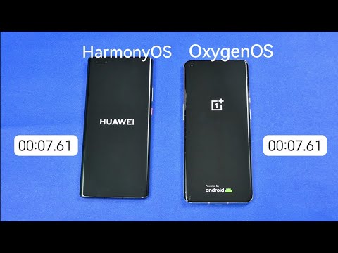 HarmonyOS 2 vs OxygenOS 11: Boot Speed Comparison, OxygenOS' slight defeat 😇😇