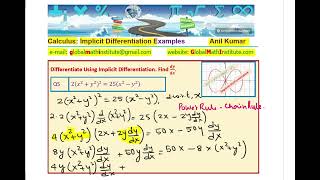 Calculus Implicit Differentiation Difficult Question | Calculus IB