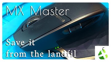 Logitech MX Master Battery Replacement Possible?