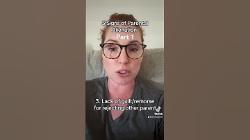 5 Signs of Parental Alienation #parentalalienation