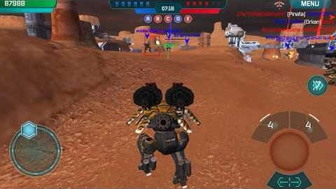 War Robots Indonesia,test server 2.9.0 part 4 New paintjobs for Carnage