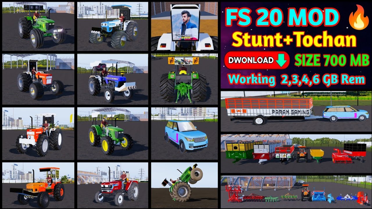 FS 20 Indian Tractor Mod || Fs 20 Mod || Farming Simulator 20 || Nishu ...