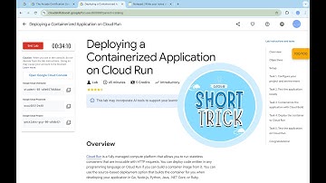 Deploying a Containerized Application on Cloud Run | #qwiklabs | #coursera  | [With Explanation🗣️]