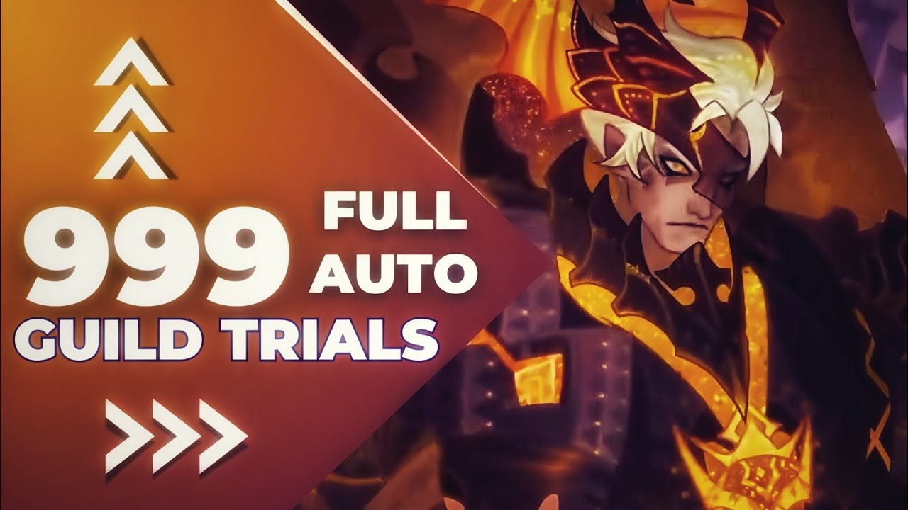 AFK arena // Odysseus guild trial 999 level // FULL AUTO !