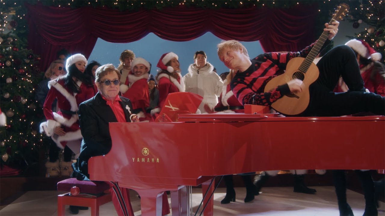 Ed Sheeran & Elton John - Merry Christmas [Official Video]'s Banner