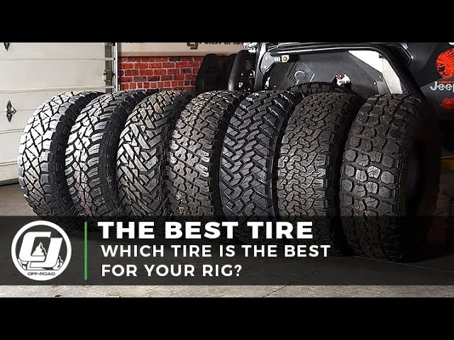 Tire Comparison for your Off-Road Rig - YouTube