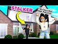 My STALKER Wouldn't Leave, So I Called The POLICE!! - Roblox