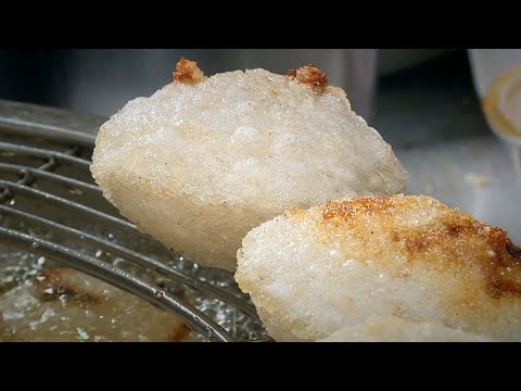 不排吃不到! 彰化超人氣脆皮干貝肉圓 - 台灣美食│Taiwanese Crispy Meatballs│Ba Wan - Taiwanese Food