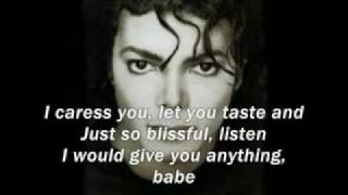 Michael Jackson Butterflies With Lyrics